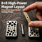 Tuning Fork Unlimited Metal Push Slider Magnetic EDC Toy