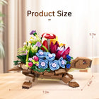 Turtles Planter Flower Pots Building Set | 510PCS MOC Animal Model | Toylvia