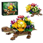 Turtles Planter Flower Pots Building Set | 510PCS MOC Animal Model | Toylvia