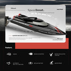 Ultimate Speedboat Racing - WL916 High-Speed 2.4Ghz RC Boat Gift