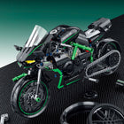 1:8 City Racing Motorcycle Technical DIY Building Blocks 511pcs