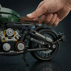 1:8 Scale Retro Cruiser Motorcycle Building Blocks 606pcs
