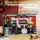 499pcs Jazz Club Street Scene Building Blocks Model Kit