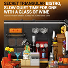 583pcs Old Bar Street Scene Building Blocks Model Kit