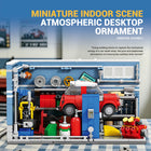 746pcs Mini Auto Repair Shop City Garage Building Blocks
