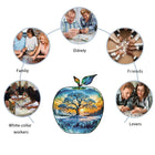 Arctic Orchard: High-Difficulty Apple Ice and Snow World Wooden Puzzle