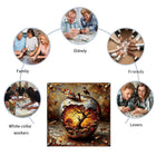 Botanical Core: High-Difficulty Apple World Wooden Jigsaw Puzzle