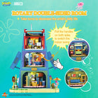 AREA-X SpongeBob Squidward Stone House Building Blocks with Light
