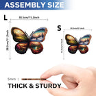 Wings of Time: Butterfly Pattern Four-Season Scenery Wood Jigsaw