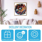 Celestial Sphere: Space Planet High-Difficulty Wood Jigsaw