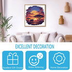 Golden Horizon: High-Difficulty Sunset Scenery Grassland Wooden Puzzle