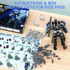 Upgraded Cameraman Building Set 396Pcs - Skibidi Toilet Toy with Sword