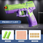 USP Soft Bullet Toy Pistol - Continuous Firing & Shell Ejecting Model Blaster