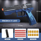 USP Soft Bullet Toy Pistol - Continuous Firing & Shell Ejecting Model Blaster