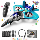 V17 Remote Control Stunt Plane | 2.4GHz Foam RC Drone | ToyIvia