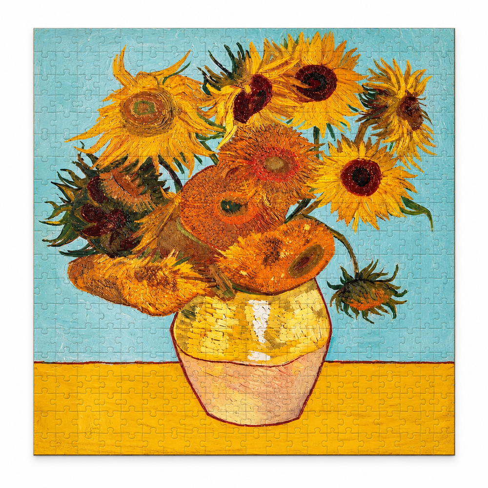 Van Gogh Sunflowers 1000 Piece Jigsaw Puzzle Art Decor