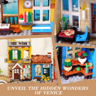 Venice Main Street Building Set | 2155PCS City House with Lights | ToyIvia