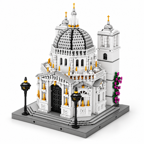 Venice Church Building Set with LED Lights | 4270PCS Architecture | Toylvia - alternate view