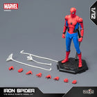 Spider-Man Venom 1/12 Scale Action Figure - Classic Red Blue Battle Suit Model