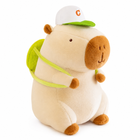 23cm Capybara Plush Simulation Capibara Anime Fluffty Toy Cute Doll Stuffed Animals Soft Doll Plush Christmas Thanksgiving Gift