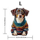 Wooden Dog Puzzle - Dachshund Jigsaw | Stress-Relief Gift (107-201 PCS) | Toylvia™