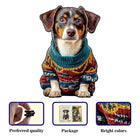 Wooden Dog Puzzle - Dachshund Jigsaw | Stress-Relief Gift (107-201 PCS) | Toylvia™