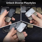 Zinc Alloy X-Shaped Metal Fidget Slider Magnetic EDC Desk Toy