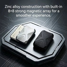 Zinc Alloy X-Shaped Metal Fidget Slider Magnetic EDC Desk Toy