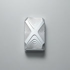 Zinc Alloy X-Shaped Metal Fidget Slider Magnetic EDC Desk Toy