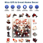 Year of the Dragon Wooden Jigsaw Puzzle Unique Animal Shaped Pieces Mythical Dragon Art