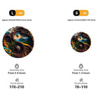 Yin Yang Nature Wooden Jigsaw Puzzle Animal-Shaped Pieces Scenic Art
