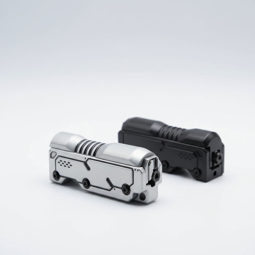 Zinc Alloy Muzzle EDC Fidget Slider Tactical Metal Desk Toy